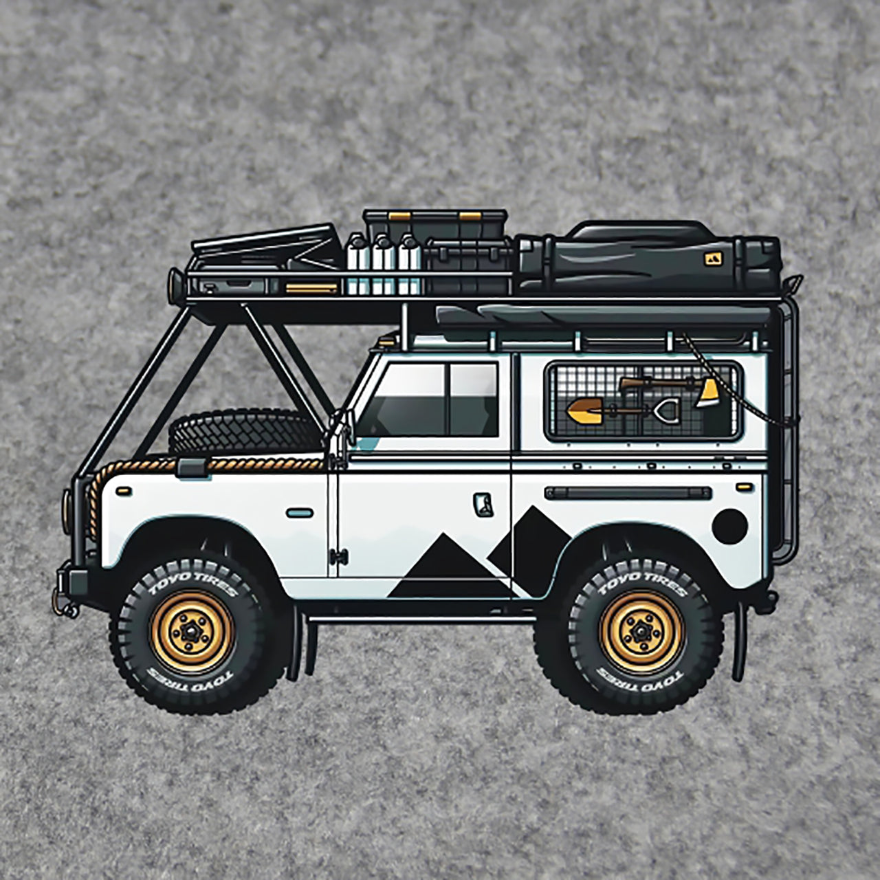 OVERLAND RIG STICKERS