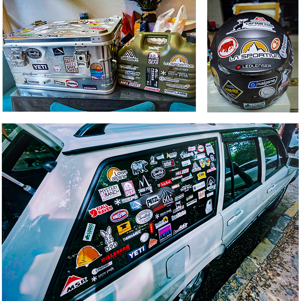 OUTDOOR STICKER PACK - ALPHA