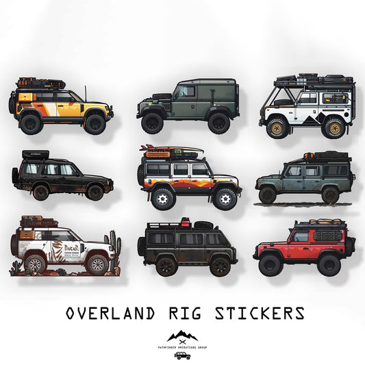 OVERLAND RIG STICKERS
