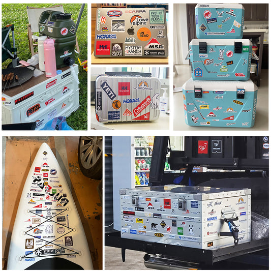 OUTDOOR STICKER PACK - ALPHA