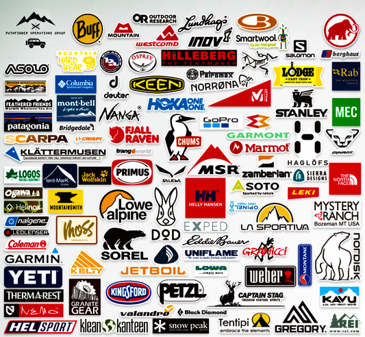 OUTDOOR STICKER PACK - ALPHA