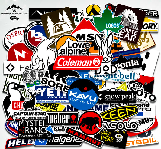 OUTDOOR STICKER PACK - DELTA